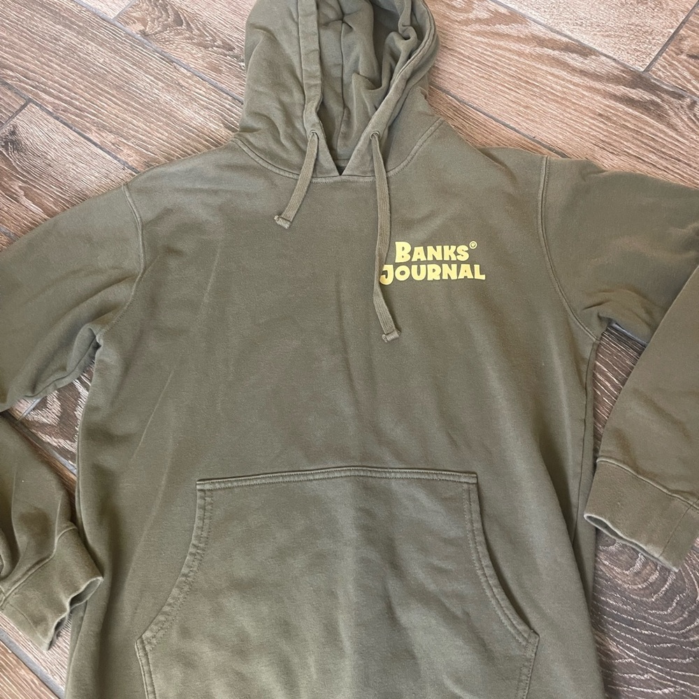 Banks Journal Olive Green Hoodie